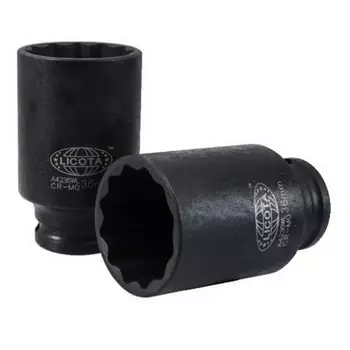 Licota A4215WL Головка торцевая ударная глубокая 1/2" 12гр. 15 мм