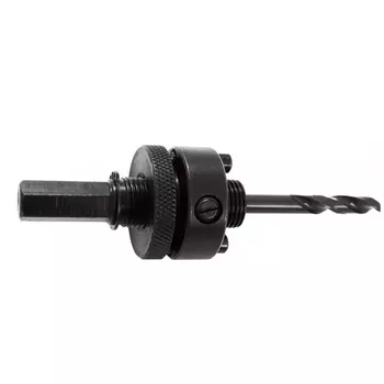 CLE-LINE CL-C25121 Адаптер для биметаллических коронок 32-152 мм с направляющей, хвостовик HEX 7/16" (11 мм)