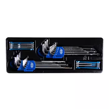 Licota ACK-384008 Набор шестигранных и Torx ключей 4 комплекта в ложементе