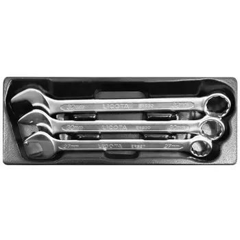 Licota ACK-384110 Набор ключей комбинированных 27, 30, 32 мм, 3 пр., в ложементе