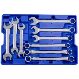 Licota ACK-B1004 Набор ключей комбинированных, рожковых, накидных, 24 - 32 мм, в ложементе, 9 пр.