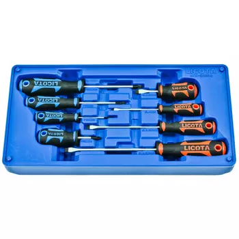 Licota ACK-B3004 Набор отверток, 8 пр., в ложементе-кейсе