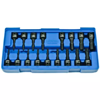 Licota ACK-B3013 Набор ударных головок 1/2": 6 гр., торкс, 17 пр., в ложементе-кейсе