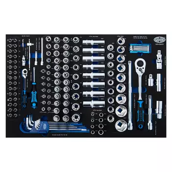 Licota ACK-E38101 Набор инструментов 1/2" и 1/4" 148 пр. EVA