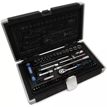 Licota ALK-0002 Набор торцевых головок 1/4" 50пр super lock