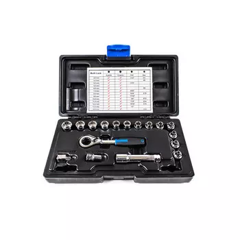 Licota ALK-1005P Набор торцевых головок проходных с аксессуарами 13 мм 17 пр.