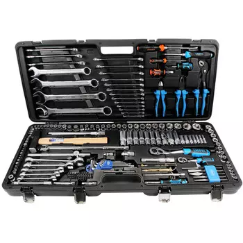 Licota ALK-8023F Набор инструмента 1/4" и 1/2" 6 гр. 167 предметов