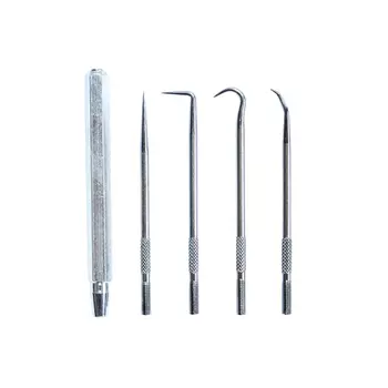 Licota ATG-6113 Набор мини крючков для демонтажа сальников и уплотнительных колец, 5 пр.