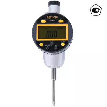 ASIMETO 407-02-2 Измерительная головка цифровая IP65 0,01 мм, 0-25 мм / 0-1"
