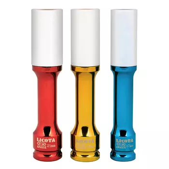 Licota ASA-10005 Набор ударных головок глубоких тонкостенных с удлинителем 1/2 6пр. 17, 19, 21 мм в кейсе