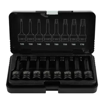 Licota ASA-40007 Набор торксов ударных 1/2" T25-T70 8пр.