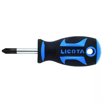 Licota ASD-520382 Отвертка профессиональная короткая (крест) PH2, 38 мм