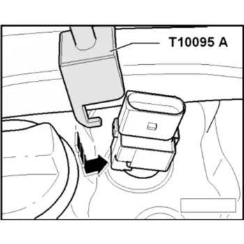 Licota ATA-0449-P2 Съёмник катушки зажигания VAG, T10095A