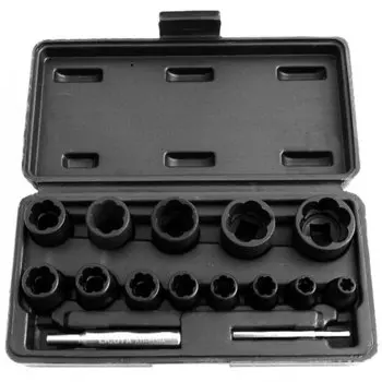 Licota ATF-5139A Набор головок для скругленного крепежа, 13 предметов