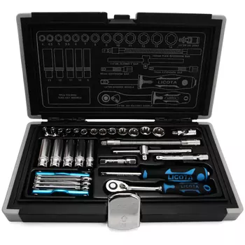 Licota ALK-0004 Набор торцевых головок 1/4" 32пр.