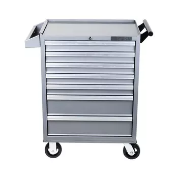 Licota AWX-2603G-R Тележка инструментальная с карманом, 7 полок, серая