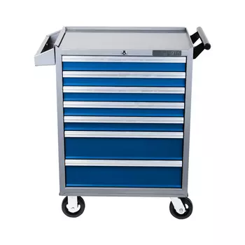 Licota AWX-2603GB-R Тележка инструментальная с карманом, 7 полок, сине-серая