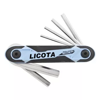 Licota FH1S071D2CV Набор ключей 6 гранных складных, 7 пр., 1.5-6 мм