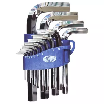 Licota HW1M019H2S2 Набор шестигранников угловых 13пр., 2-19 мм