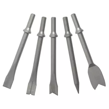 Licota PH-1008R Набор зубил для пневмомолотка, 5 предметов, 175 мм