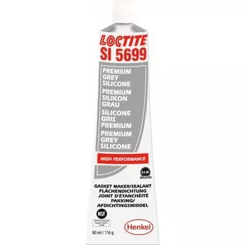 LOCTITE 2061022 Герметик серый, нейтральный (блистер), 80 мл. LOCTITE SI 5699 GY 80ML