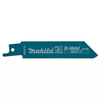 MAKITA B-20410 Полотно для сабельной пилы MAKITA,5шт,BIM,100\0.9 мм,2мм,д\саб пил JR100D и JR102D, д\мет
