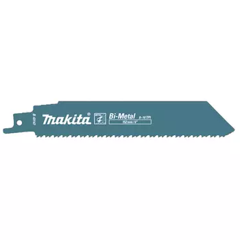 MAKITA B-43147 Сабельная пилка для металла 152x1,1x8+10TPI, 5 шт.