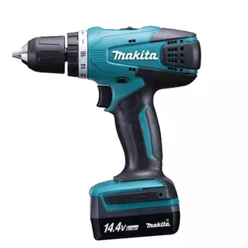 MAKITA DF347DWE Дрель-шуруповерт аккумуляторный 14,4V G-Series, 30 Нм в кейсе (2 х 1,5 Ач)