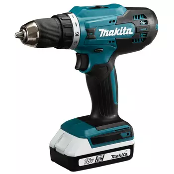 MAKITA DF488DWE Дрель-шуруповерт аккумуляторный 18V G-Series, 42 Нм в кейсе (2 х 1,5 Ач)