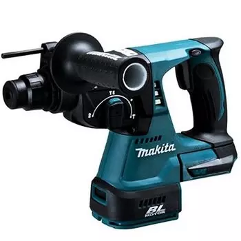 MAKITA DHR242Z Перфоратор аккумуляторный (б\щет,SDS+,18В,Li-ion,3реж,2.4Дж,0-4700у\м,3.3кг,кор,подсветка,б\акк и з\