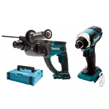 MAKITA DLX2166ZJ Набор аккумуляторного инструмента Makita DLX2166ZJ (DHR202Z + DTD152Z) без акк и зар.уст.
