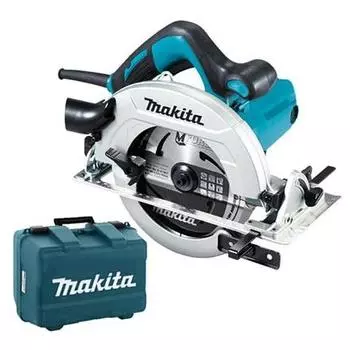 MAKITA HS7611K Пила дисковая (1600Вт,5500об\м,диск-ф190х30мм,рез-65мм,4.0кг,чем)