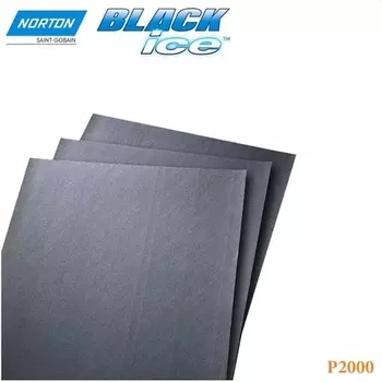 NORTON 66261021197 Шкурка шлифовальная водостойкая NORTON T417 Black Ice, 230 х 280 мм, P1200