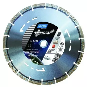 NORTON 70184643654 Алмазный отрезной круг 180 мм, 10х2,5х22,23 мм 4X4 EXPLORER
