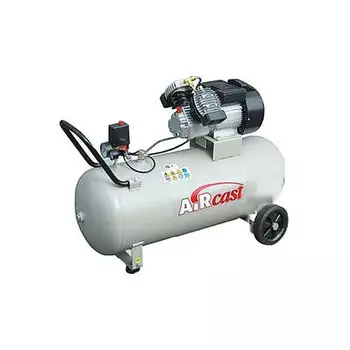 REMEZA СБ4/С-100.J2047B Компрессор поршневой c прямым приводом, 100 л, 2.2 кВт, 8 бар, 400 л/мин, 220 В, передвижной, AIRCAST