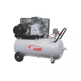 REMEZA СБ4/С-100.LB40 Компрессор поршневой с ременным приводом, 100 л, 3 кВт, 10 бар, 580 л/мин, 380 В, передвижной, AIRCAST