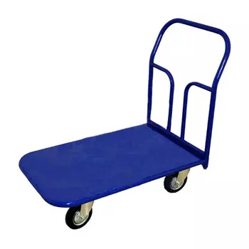 RUSKLAD ТП 5 Тележка платформенная ТП 5 (700х1200) с набором колес (D=160 мм 2 шт. неповоротное литое + 2 шт. поворотное литое)