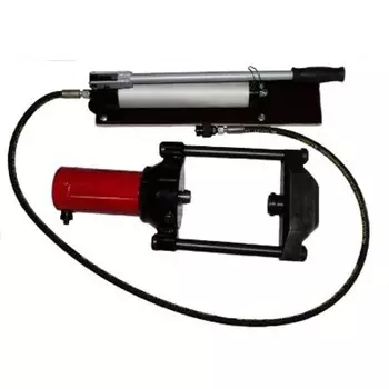 СПРУТ 02-03-075 Съемник шкворней гидравлич. для полуприцепов MAN, MERCEDES, Scania, Volvo, Renault, 75т