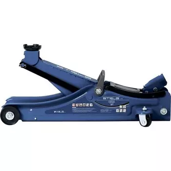 STELS 51130 Домкрат гидравлический подкатной, 2т Low Profile, 80-380 мм, в пласт. кейсе