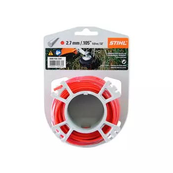 STIHL 00009302422 Струна триммерная кр. сечения 2,7 мм х 9,8 м бесшумная