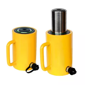 ТЕХРИМ 810530-10-100 Гидравлический цилиндр (домкрат) средний, однополостной ДГ10П100; 10 т; 100 мм