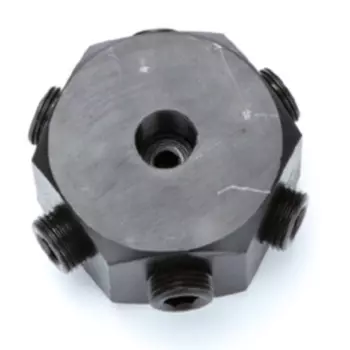 ТЕХРИМ 819070-6 Разветвитель гидравлический шестигранный; 6 потребителей; 3/8"-внут