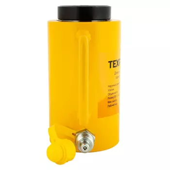 ТЕХРИМ ДГ30П100 Гидравлический цилиндр (домкрат) грузовой; однополостной; 30 т; ход 100 мм