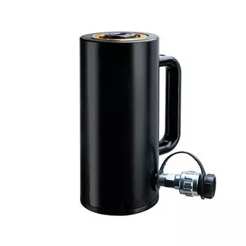 ТЕХРИМ ДГА50П50 Гидравлический цилиндр (домкрат) грузовой алюминиевый, однополостной ДГА50П50; 50 т, ход 50 мм