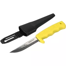 ТЕХРИМ T01001 Нож универсальный в пластиковых ножнах