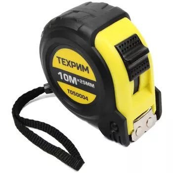ТЕХРИМ T050004 Рулетка измерительная 10 м х 25 мм