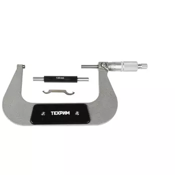 ТЕХРИМ T050009 Микрометр МК-125, 125 мм - 0.01 КЛ.1, ГОСТ 6507-90