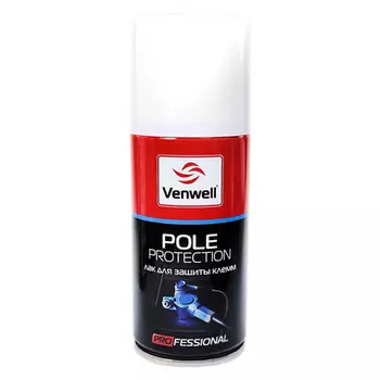VENWELL VW-SL-025RU Лак для защиты клемм АКБ Pole Protection (аэрозоль) 150 мл.