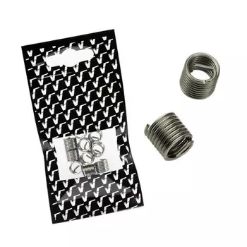 VOLKEL VC-44408 Набор резьбовых вставок UNC5/16, 2xD, DIN 8140, 6H, тип S, 10 штук