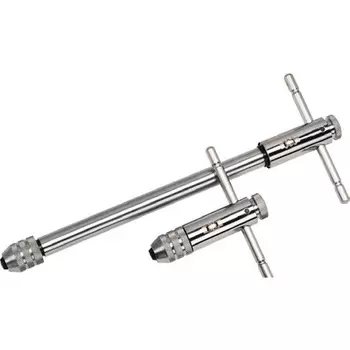 VOLKEL VO-10002 Вороток регулируемый Т-образный с трещоткой, M 5-12 (7/32-1/2")